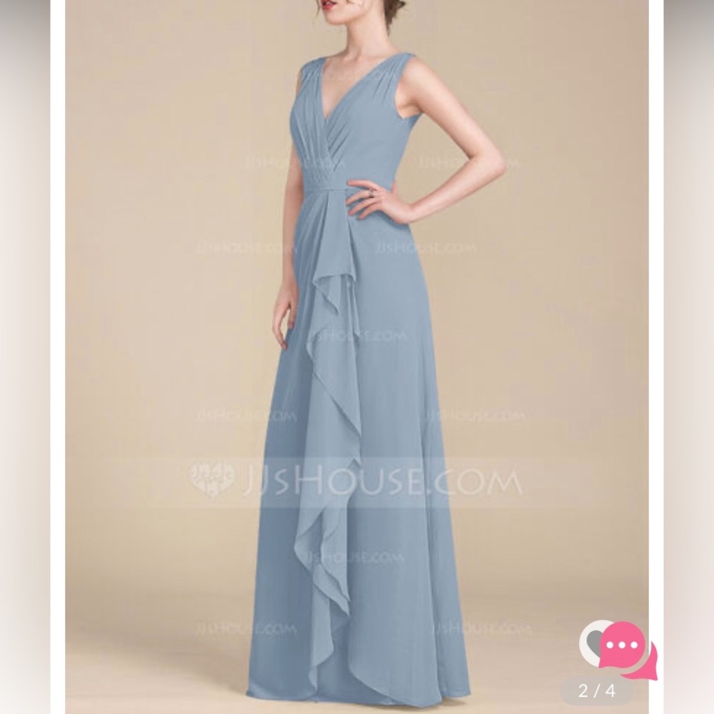 JJ’s House Bridesmaid Dress Dusty Blue